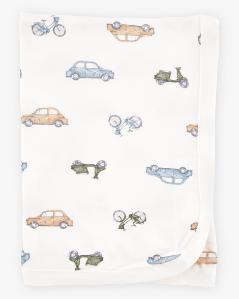 baby cars purelysoft blanket - ivory