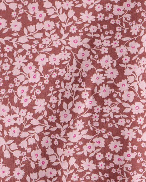 Product image 3 of Girls Floral Short-Sleeve Dress - Pink