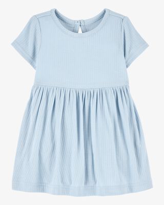 Product image 1 of Solid PurelySoft Bodysuit Dress -Blue