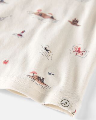 Product image 2 of Baby Organic Cotton Pajamas in Coastal Vacation Print