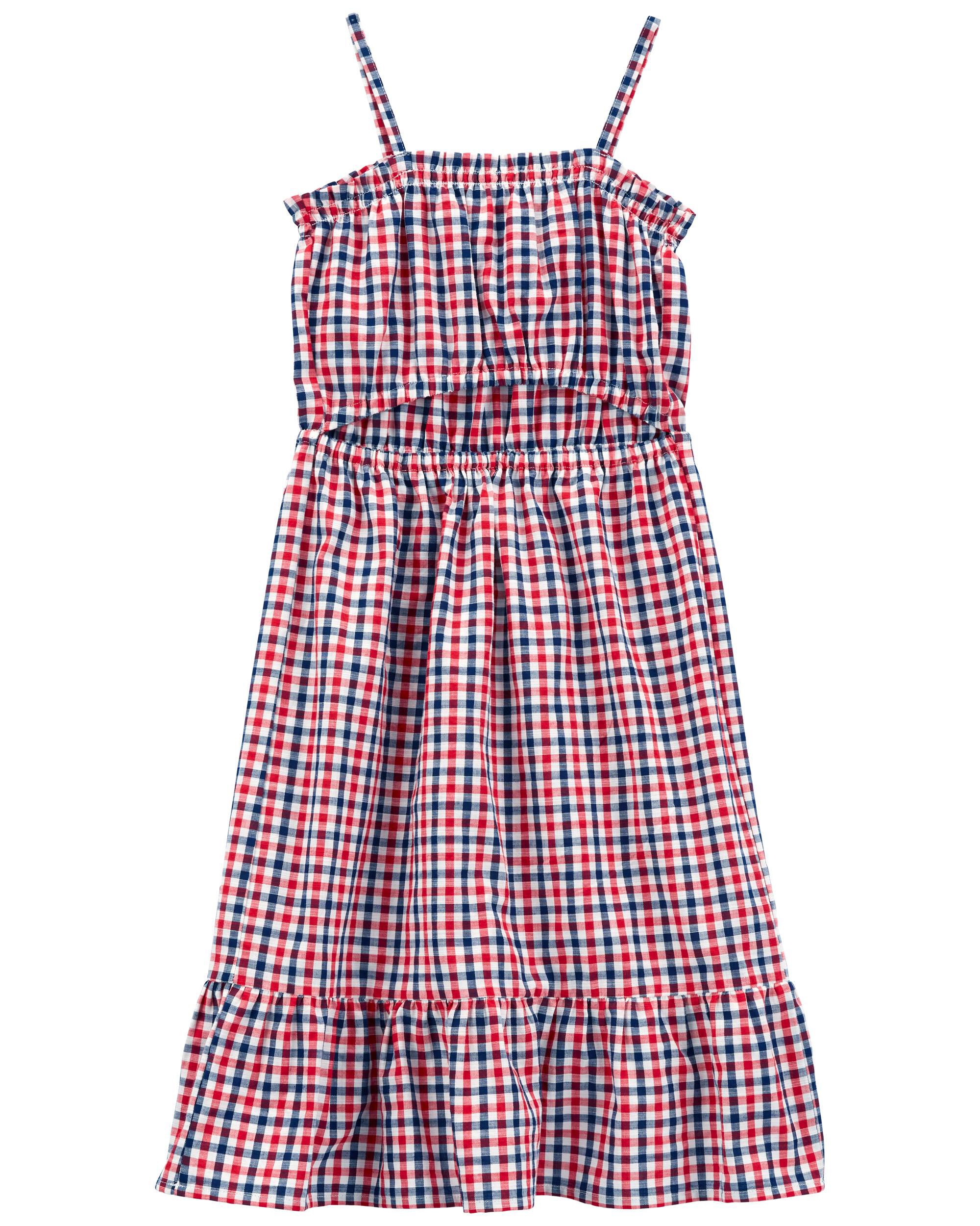 Kid Plaid Maxi Dress OshKosh Carter s