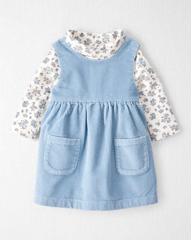 Product image 1 of Baby Girl 2-Piece Organic Cotton Jumper Set