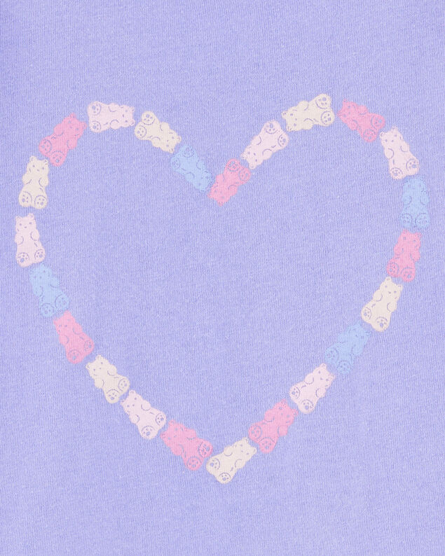 Product image 2 of Toddler Girl Gummy Bear Heart Graphic Tee