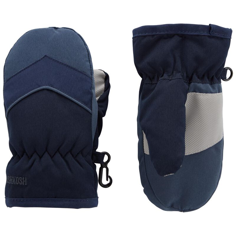 Navy Toddler Snow Mittens