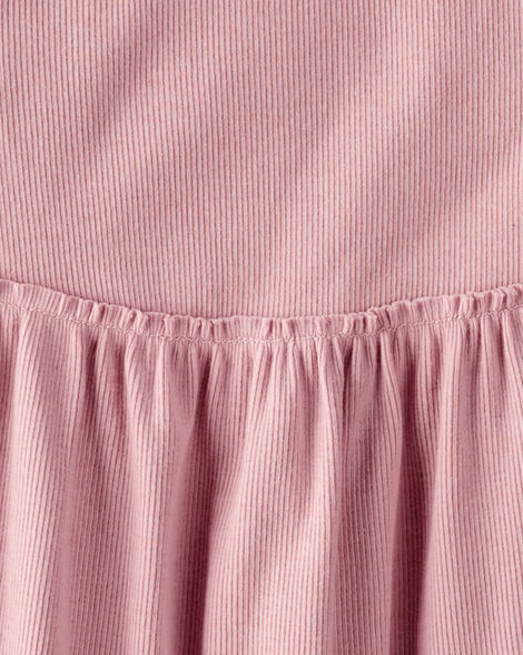  Product image 4 of Toddler Organic Cotton Ribbed Knit Dress