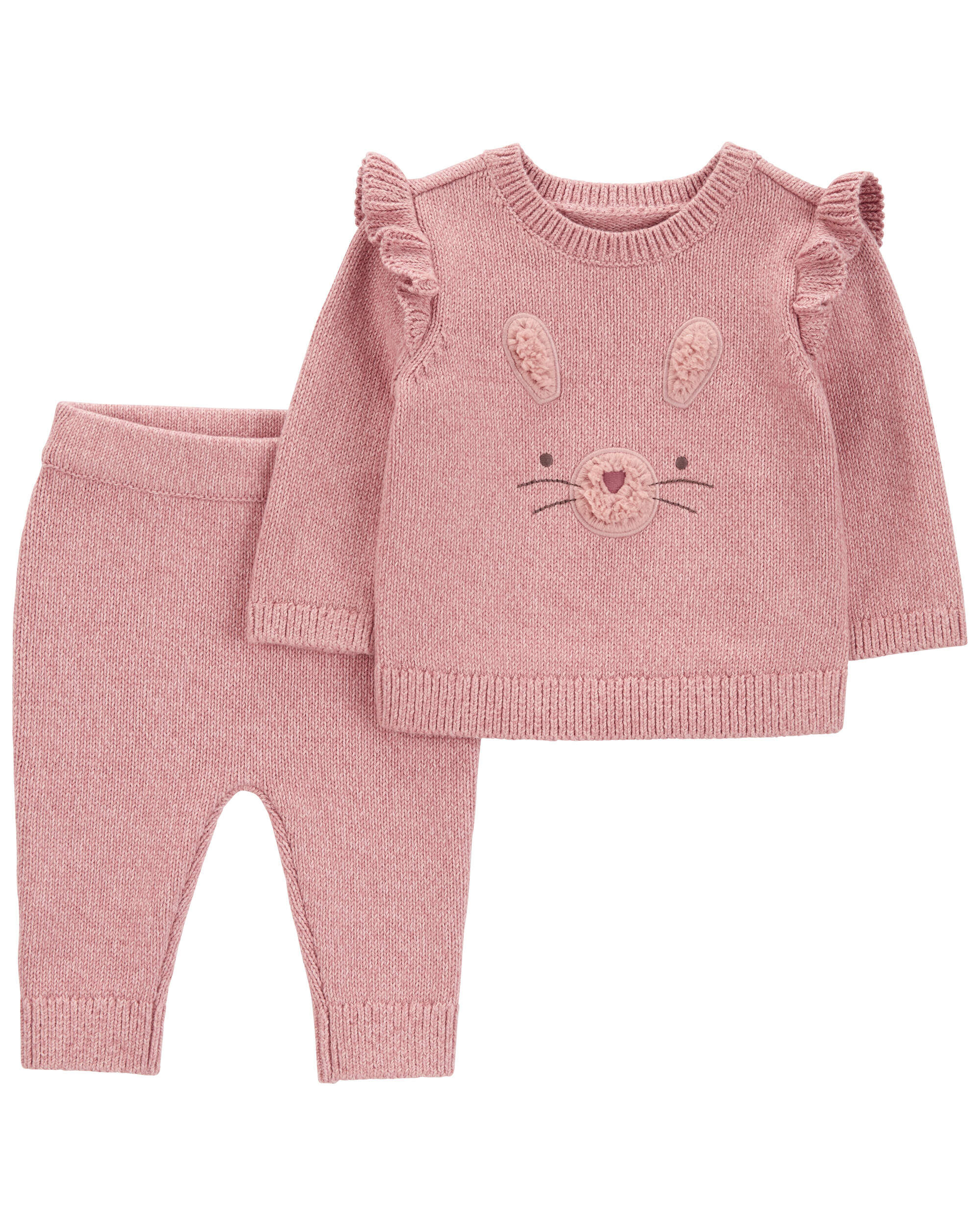 Baby 2-Piece Bunny Print Bodysuit Pant Set - Carter's | Carter's