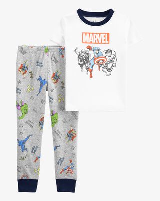 Product image 1 of Toddler 2-Piece ©MARVEL100% Snug Fit Cotton Pajamas
