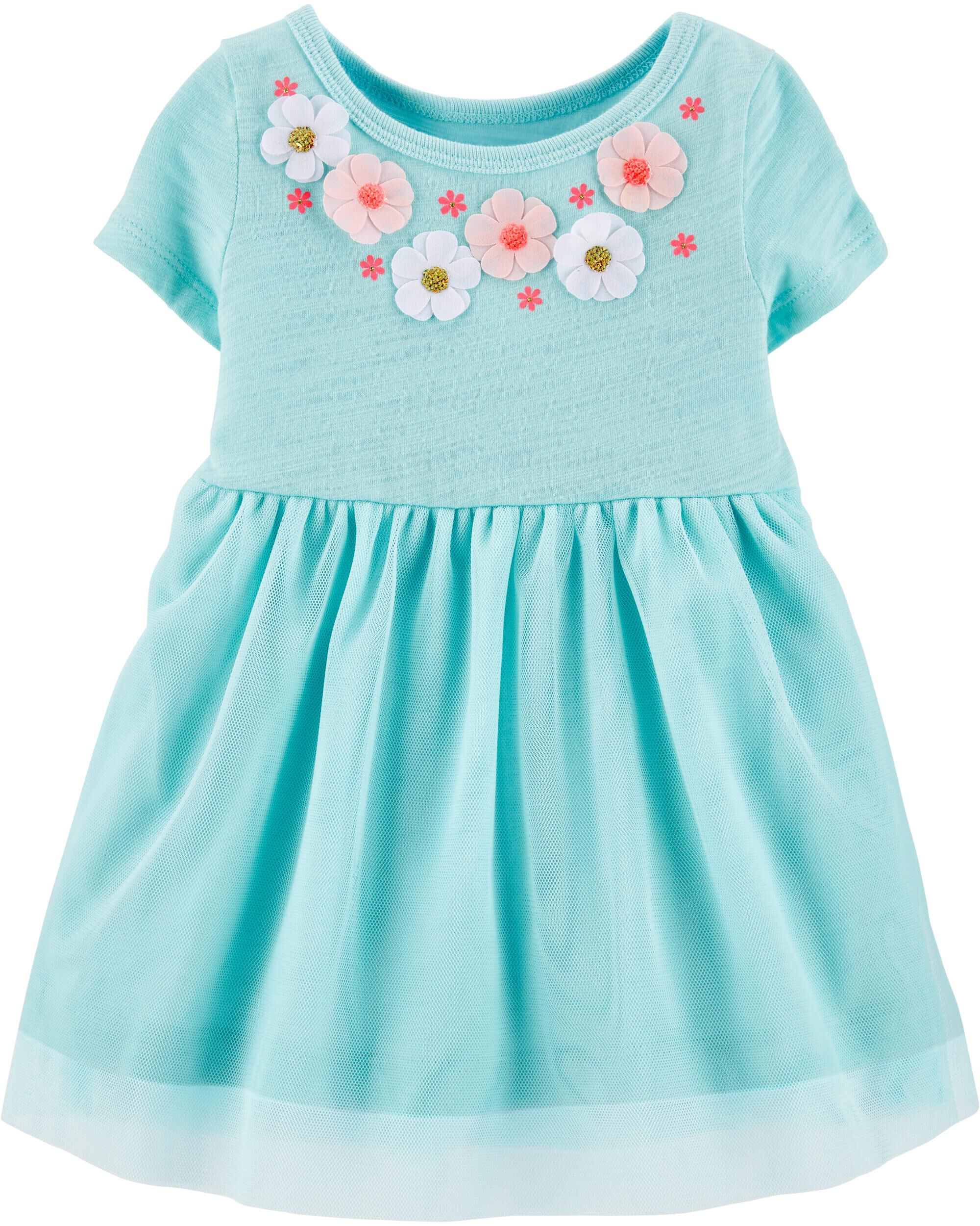 Floral Tutu Jersey Dress | carters.com