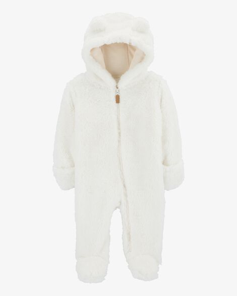  Product image 1 of Baby Hooded Quilted Jumpsuit