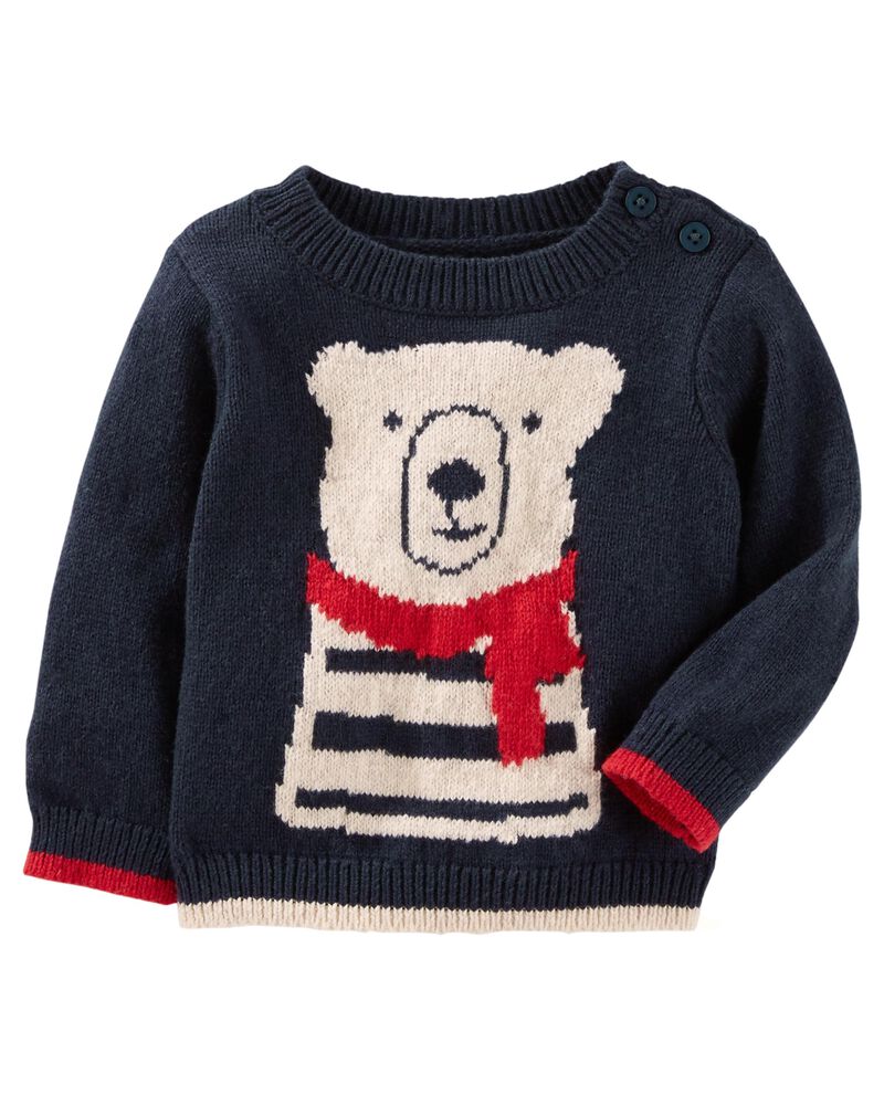 Cozy Bear Sweater Carters Com