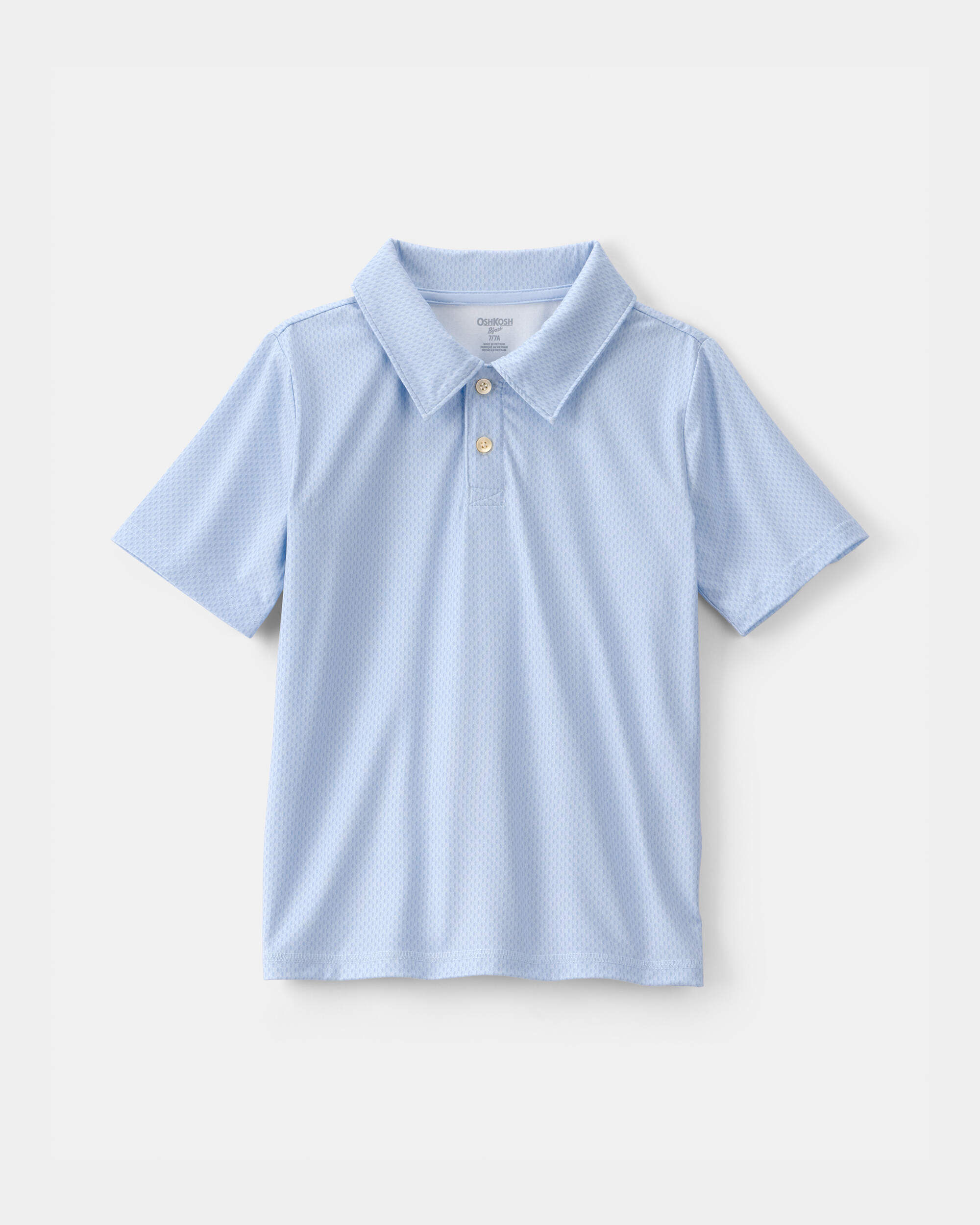 OshKosh Bgosh Boys Active Polo Shirt 10 Blue 12$
