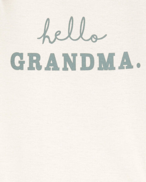 Product image 2 of Baby Hello Grandma Announcement Bodysuit