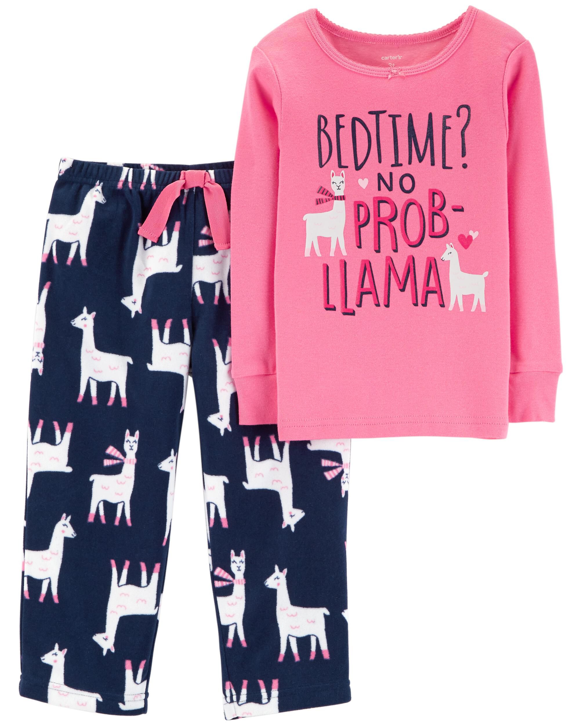 Carter's llama pajamas clearance
