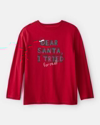 Boys Dr. Seuss™ The Grinch Long-Sleeve Graphic Tee - Red
