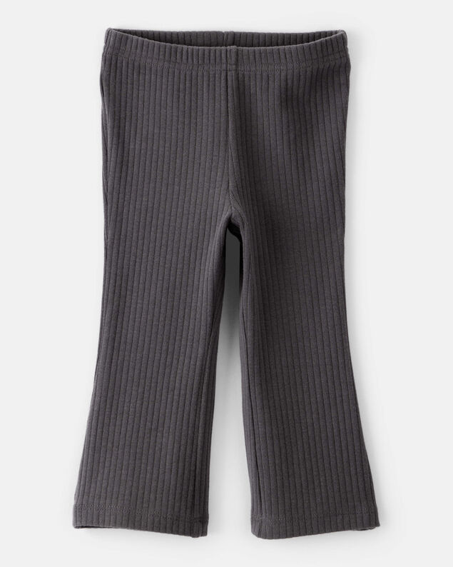 Product image 1 of Baby Girl Cotton Flare Leggings - Black