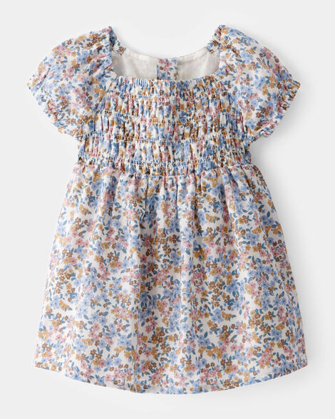  Product image 1 of Baby Smocked Floral Print Dress 
