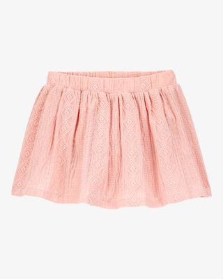 Baby Girl Corduroy Skirt - Pink