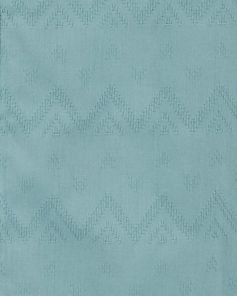 Product image 3 of Kid Chevron Print Short-Sleeve Button-Down - Teal