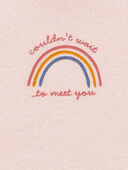 Pink - Baby Preemie Rainbow Bodysuit, Selected