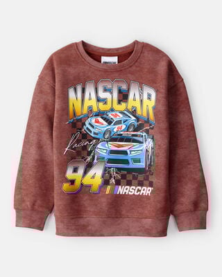 Boys Christmas Chevrolet Long-Sleeve Pullover Sweatshirt