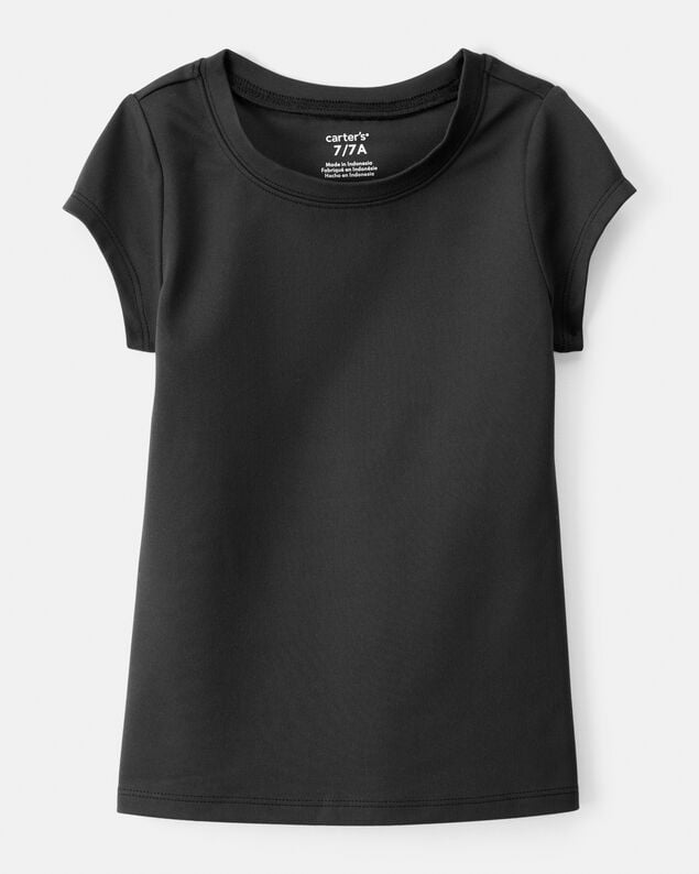 Product image 1 of Girls Short-Sleeve Fashion Top - Black