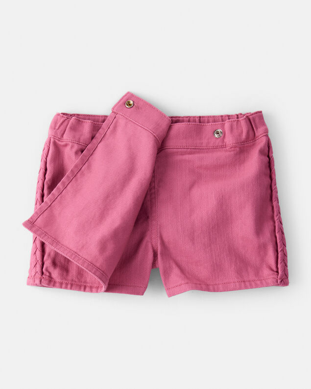 Product image 2 of Toddler Girl 100% Cotton Skort - Pink