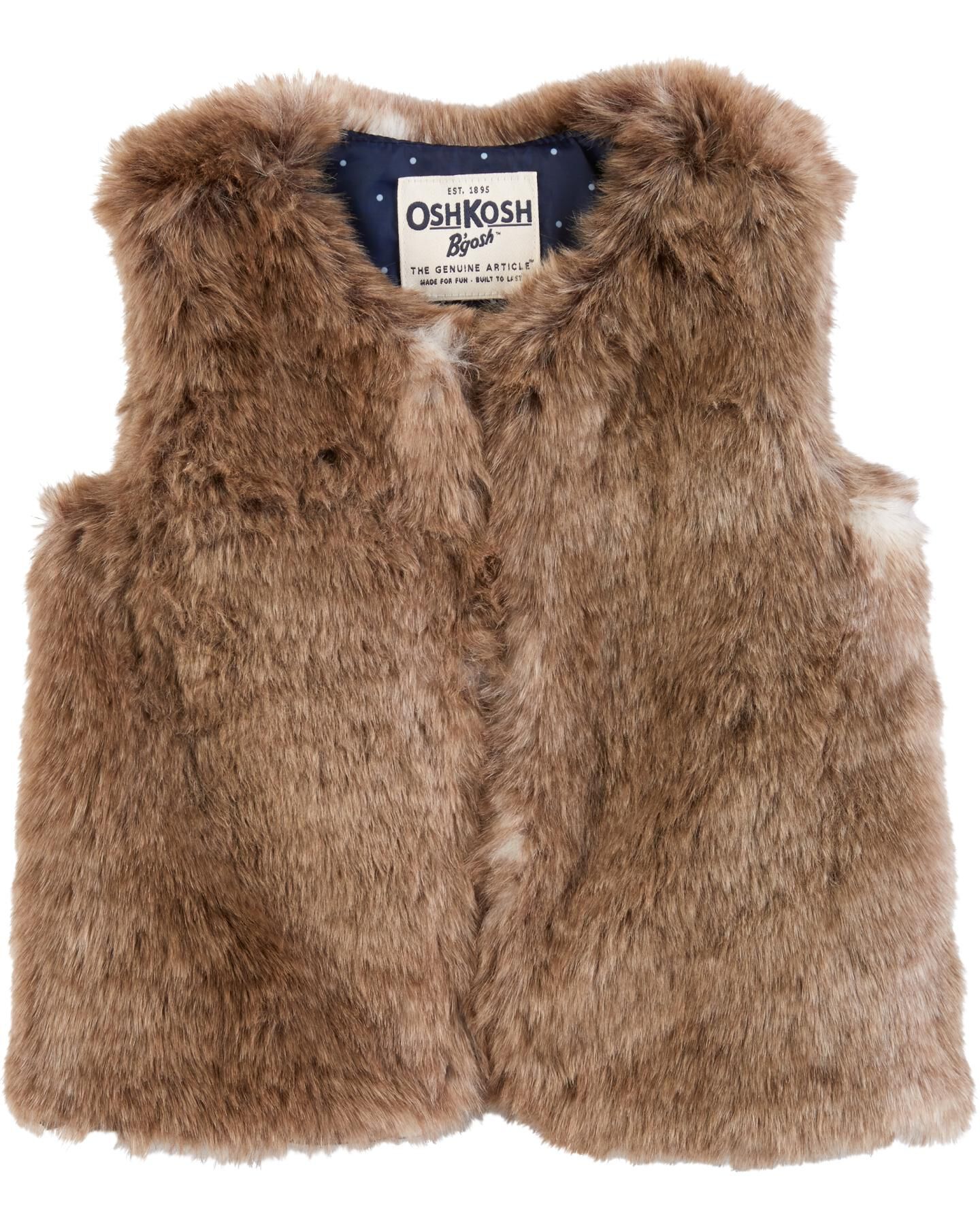 carters fur vest