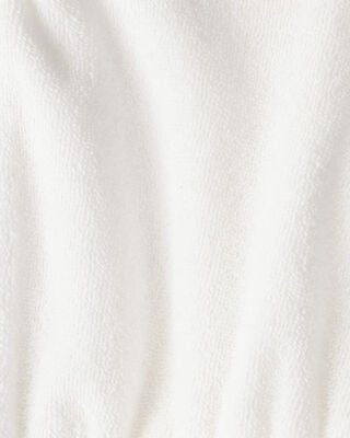 Product image 2 of Baby Hooded Terry Cloth Swim Cover-Up Dress - White