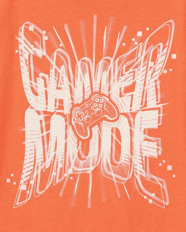 Product image 2 of Kid Gamer Mode Short-Sleeve Graphic Tee - Orange