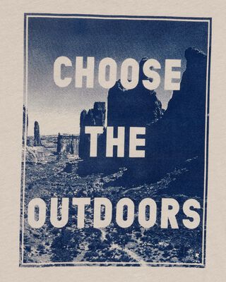 Product image 2 of Kid Choose the Outdoors Short-Sleeve Graphic Tee - Tan