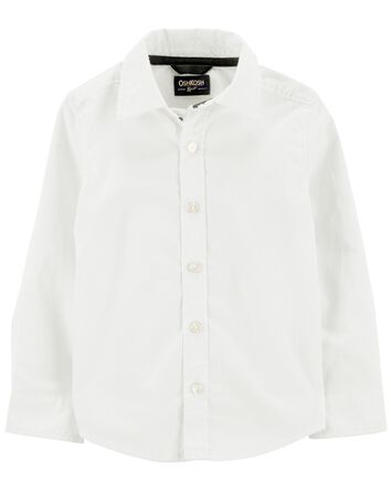 Toddler Uniform Button-Front Shirt