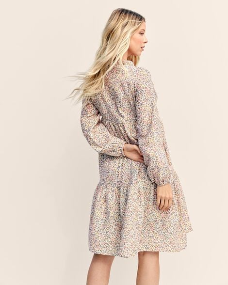Product image 3 of Adult Women's Maternity Button-Front Wildflower Dress
