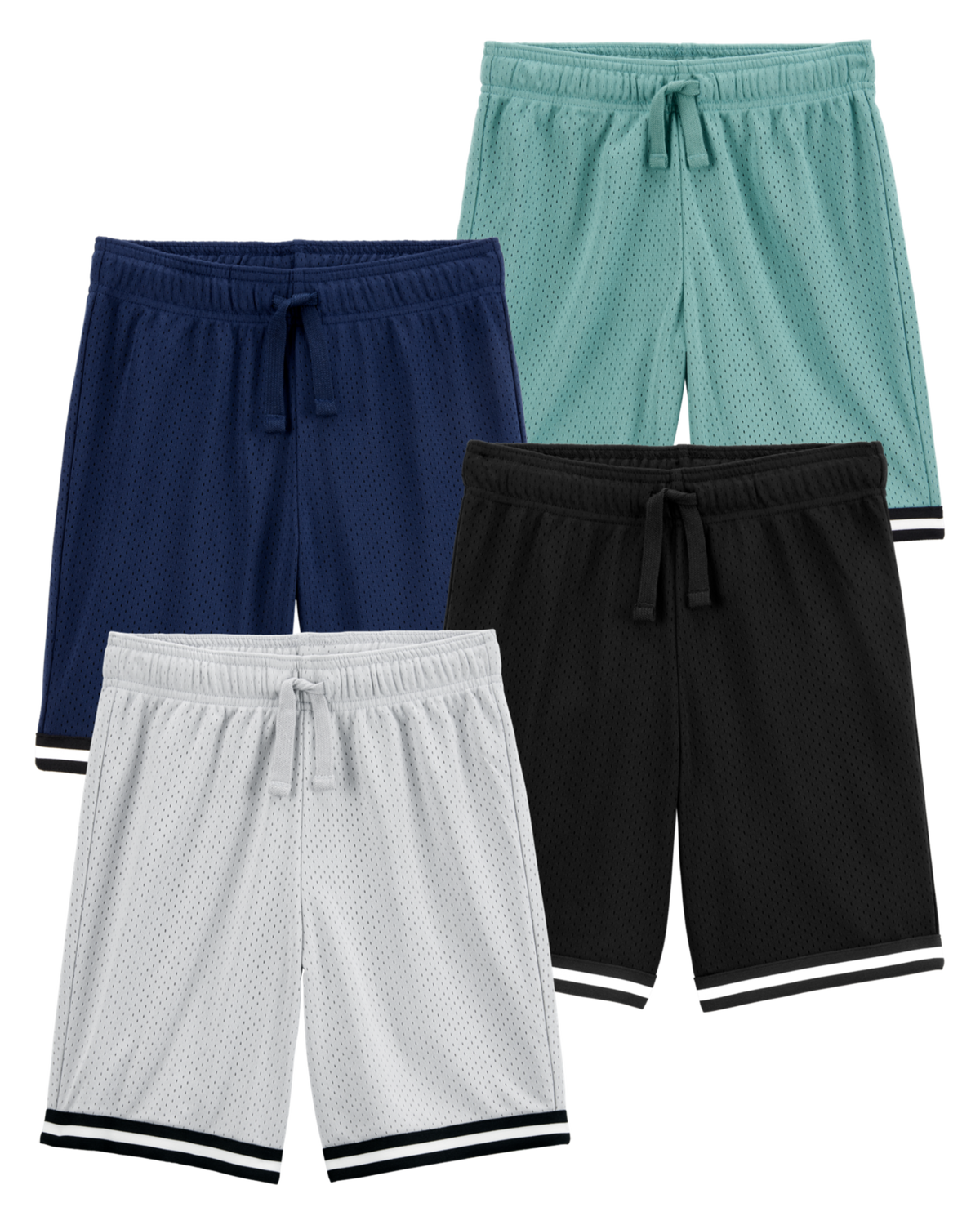 Kid 4-Pack Fan-Favorite Mesh Shorts | Carter's