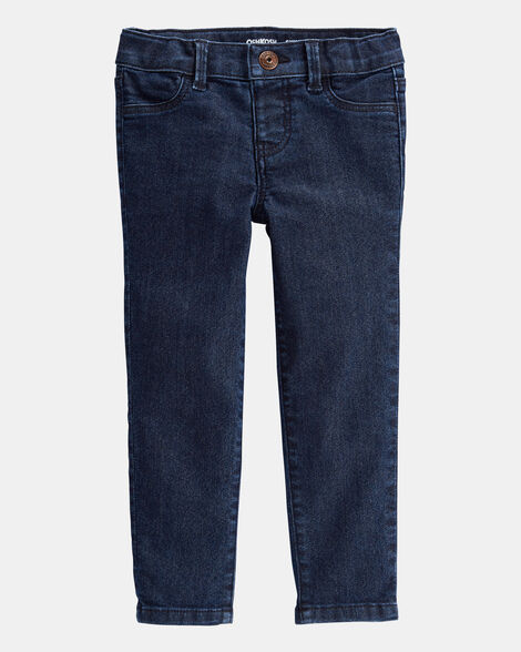 Baby Dark Blue Wash Skinny-Leg Jeans
