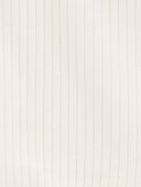 Ivory - Toddler Ribbed Long-Sleeve Peplum Top, Selected
