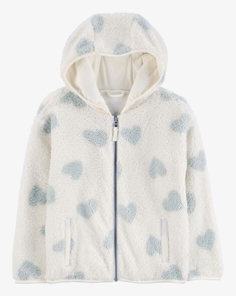  Product image 1 of Kid Heart Sherpa Zip Jacket