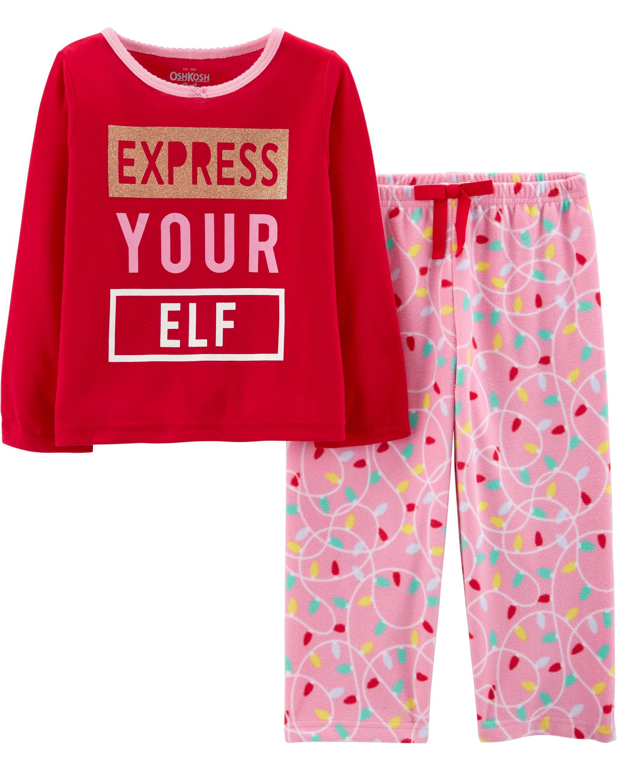 carters elf pajamas