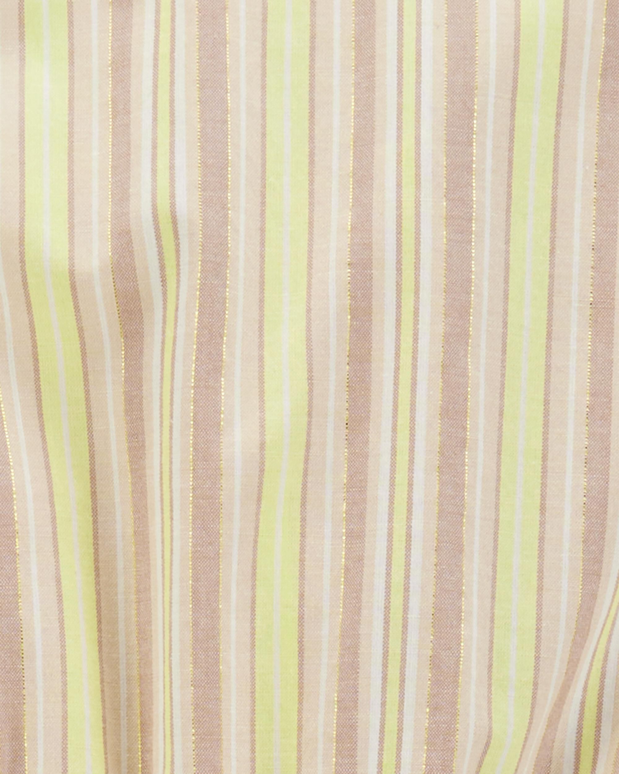 Kid Striped Woven Sleeveless Maxi Dress