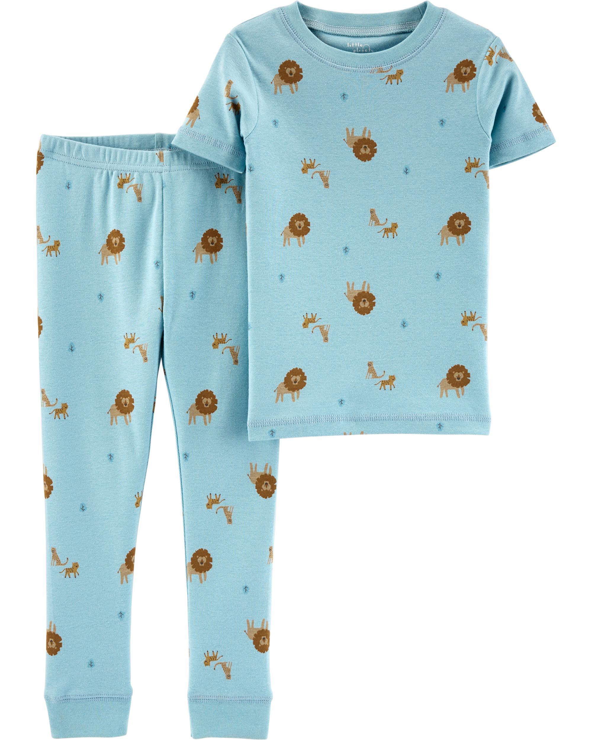 Carters Toddler Boys Police Car Polyester Footed Pajama Sleeper