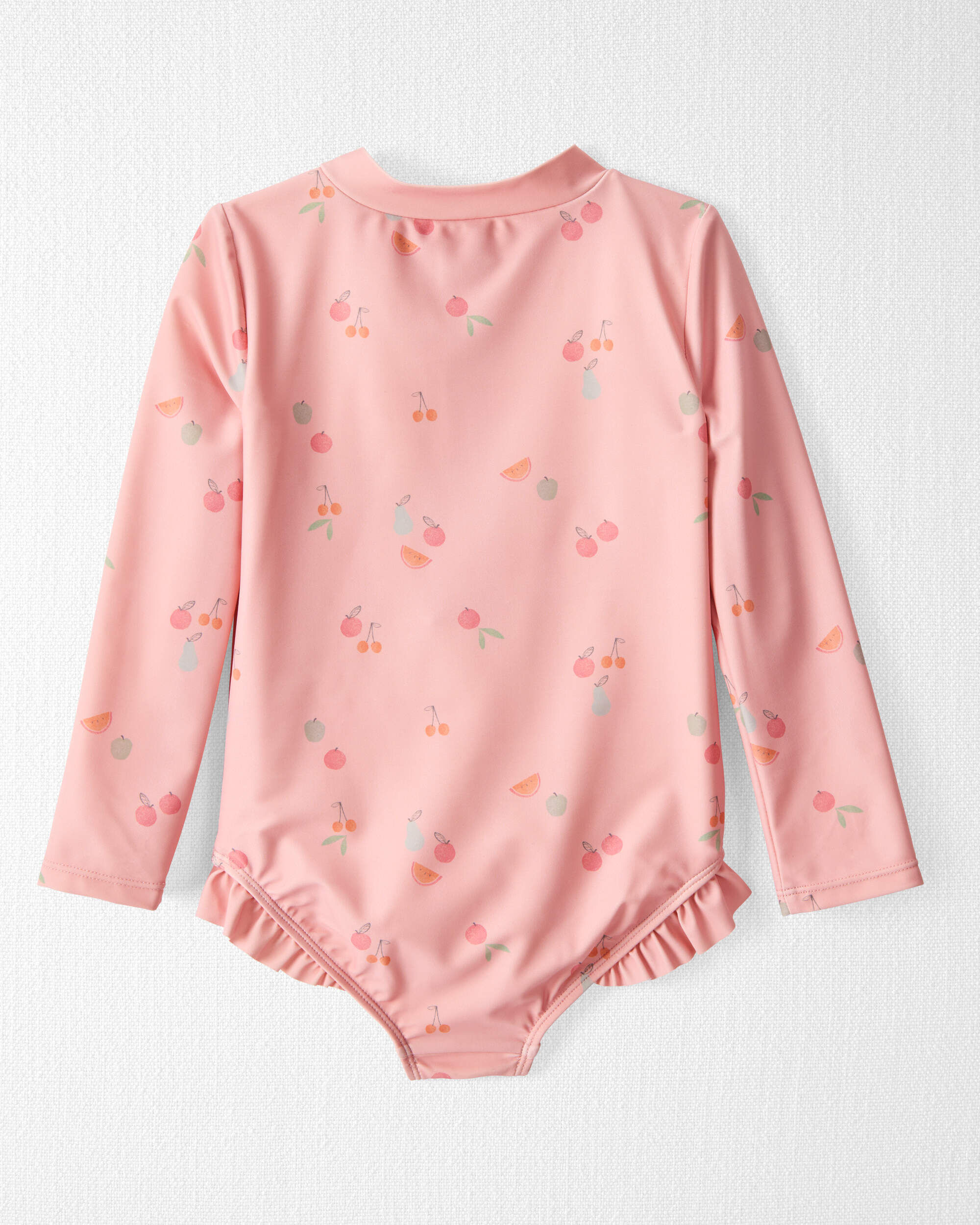 Toddler Girl Recycled Ruffle Swimsuit