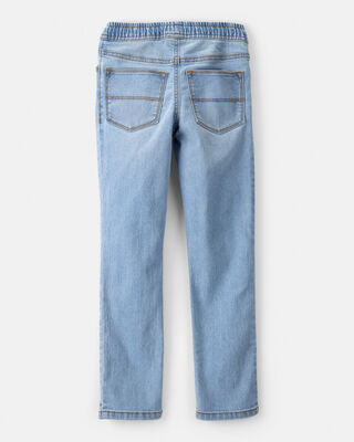 Product image 2 of Boys Tapered Denim Jeans - Blue