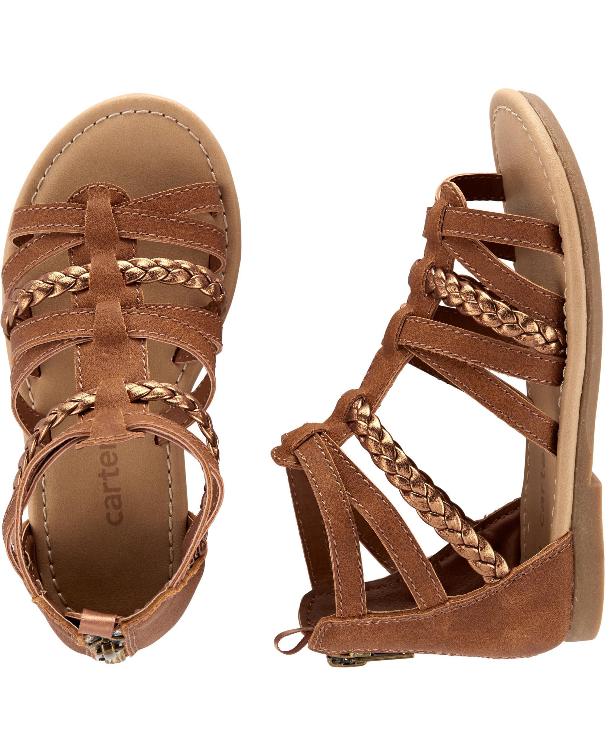 Carter's gladiator sandals clearance
