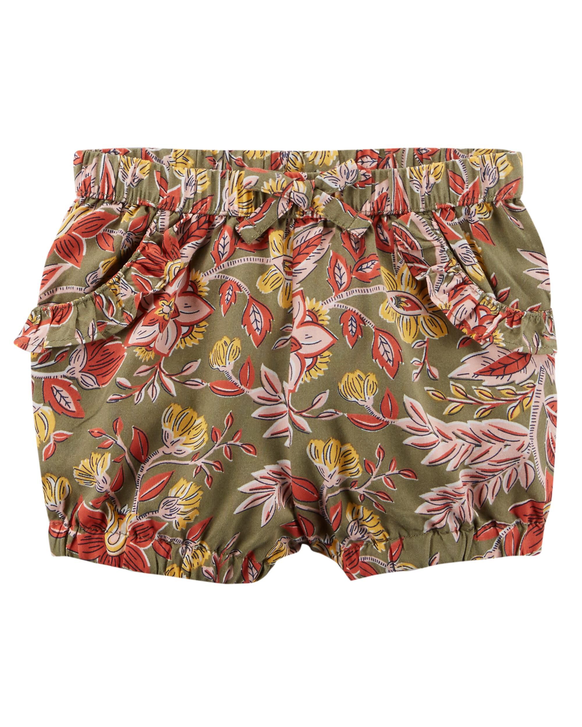 Carters Patterned Pull On Shorts