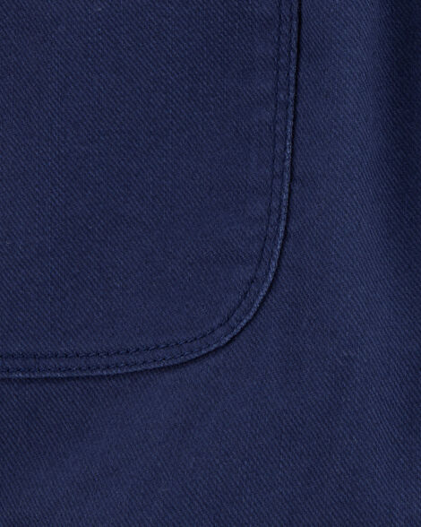 Product image 3 of Boys Pull-On Twill Shorts - Navy
