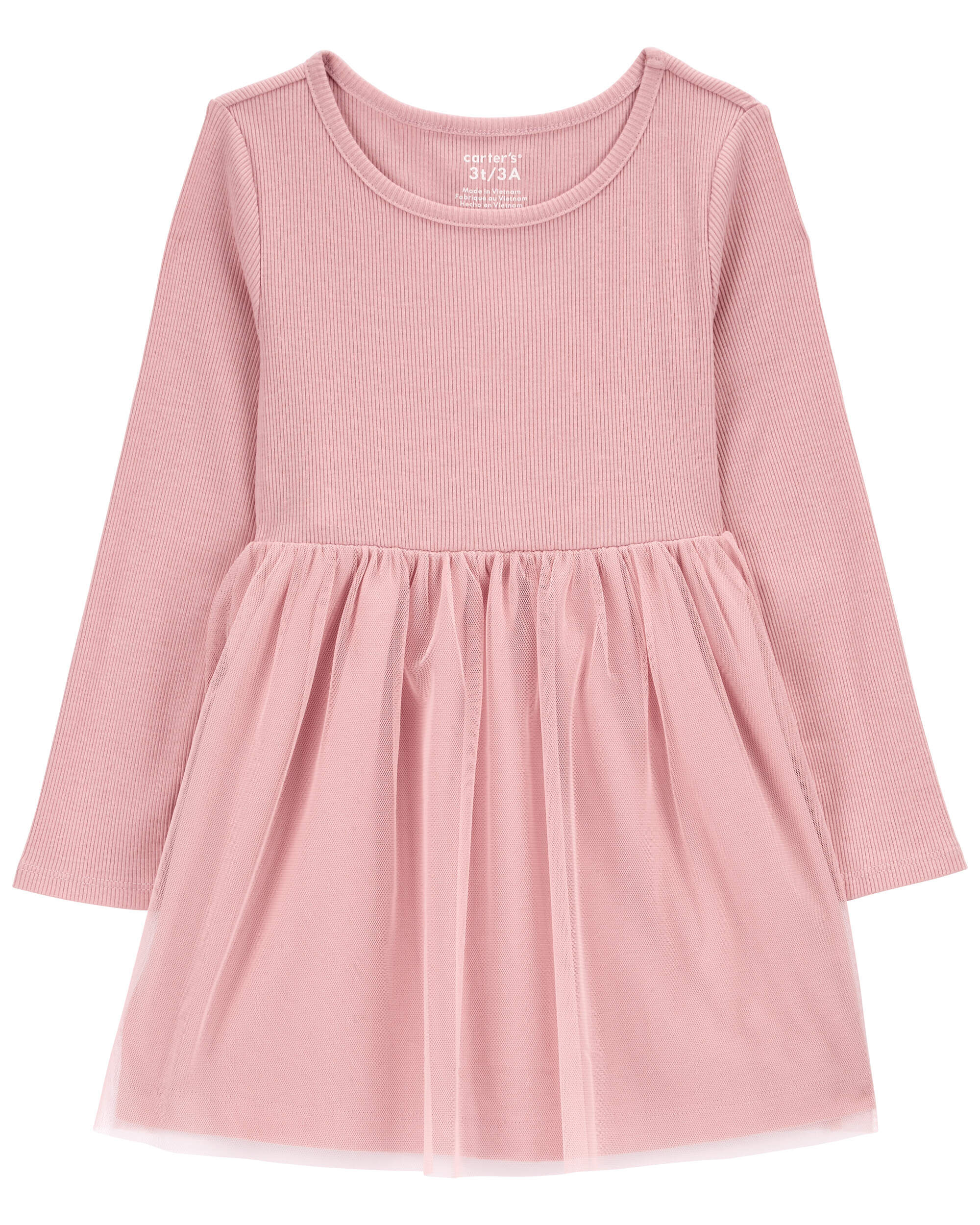 Treat Ürself Tulle Frill Jersey Gray