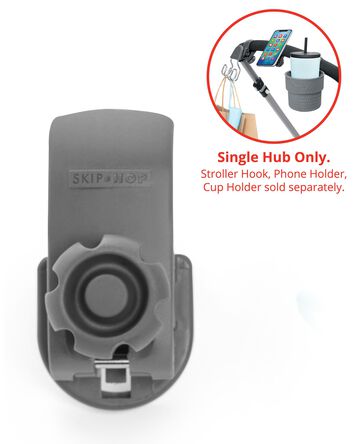 Stroll & Connect Universal Single Hub - Charcoal