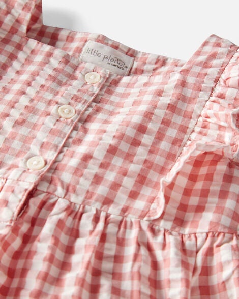  Product image 2 of Toddler Gingham Top Made With Organic Cotton