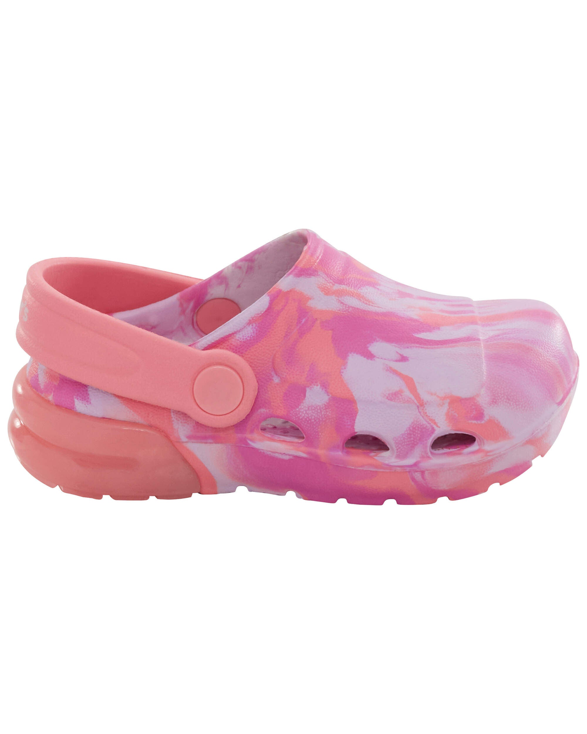 Toddler Tie Dye Light Up Rubber Clogs Carter s Carter s