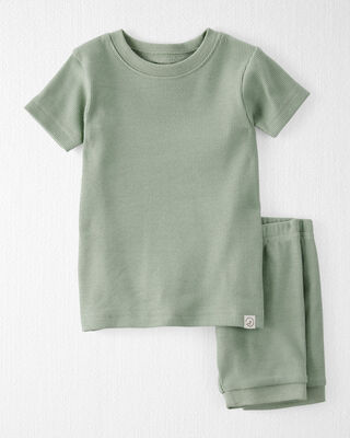 Product image 1 of Baby Organic Cotton Ribbed Pajamas Set 