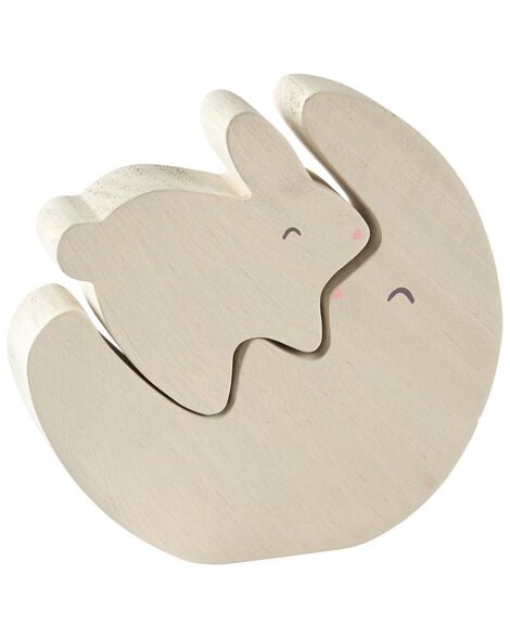  Product image 1 of Baby Little Planet Bunny Wooden Puzzle